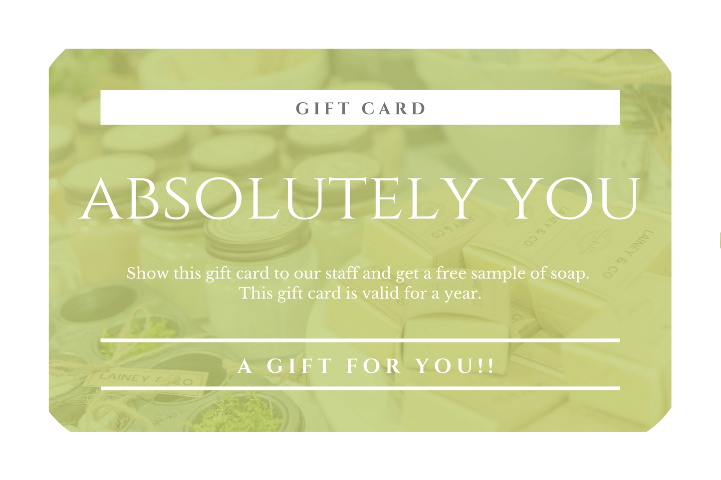 Absolutely You by LS Gift Cards