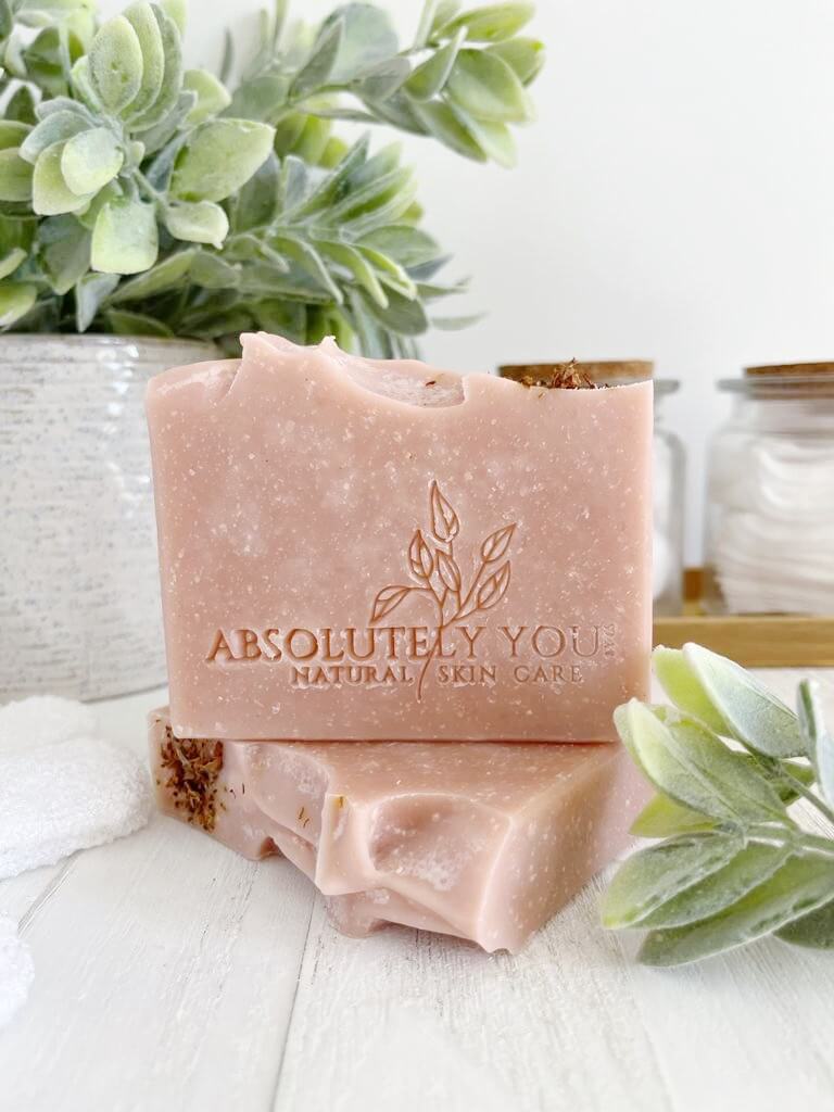 Pink Clay, Yogurt and Himalayan Salt Soap