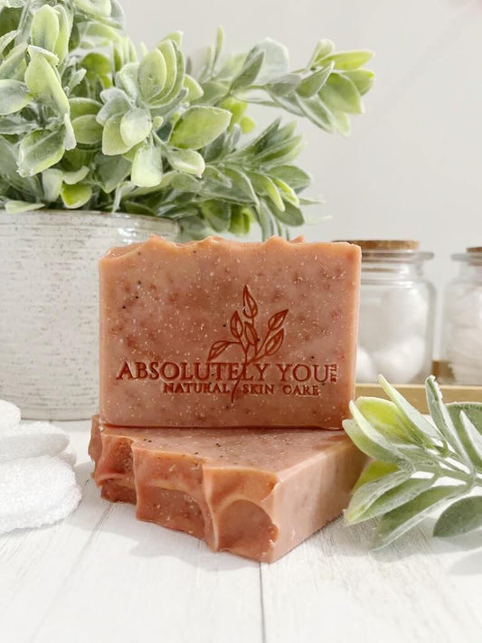 Strawberry and Frankincense Essential Oil Soap